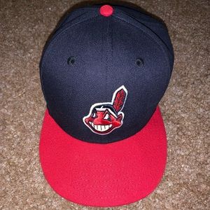 7 3/8 Cleveland Indians fitted hat